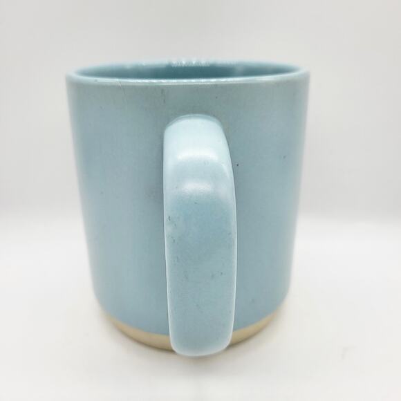 Threshold Light Blue Stoneware Coffee Mug with "I JUST LOVE WEEKENDS" on Front - Picture 4 of 7